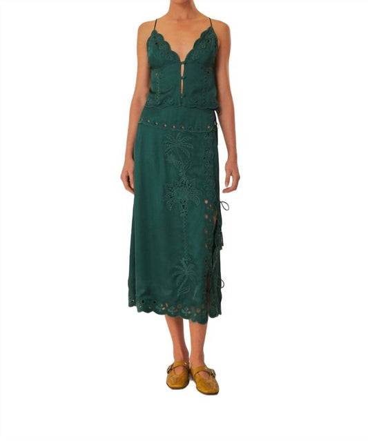 Farm Rio - Richelieu Midi Skirt