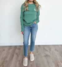 Oat Collective - Harlee Happy Camper Crewneck