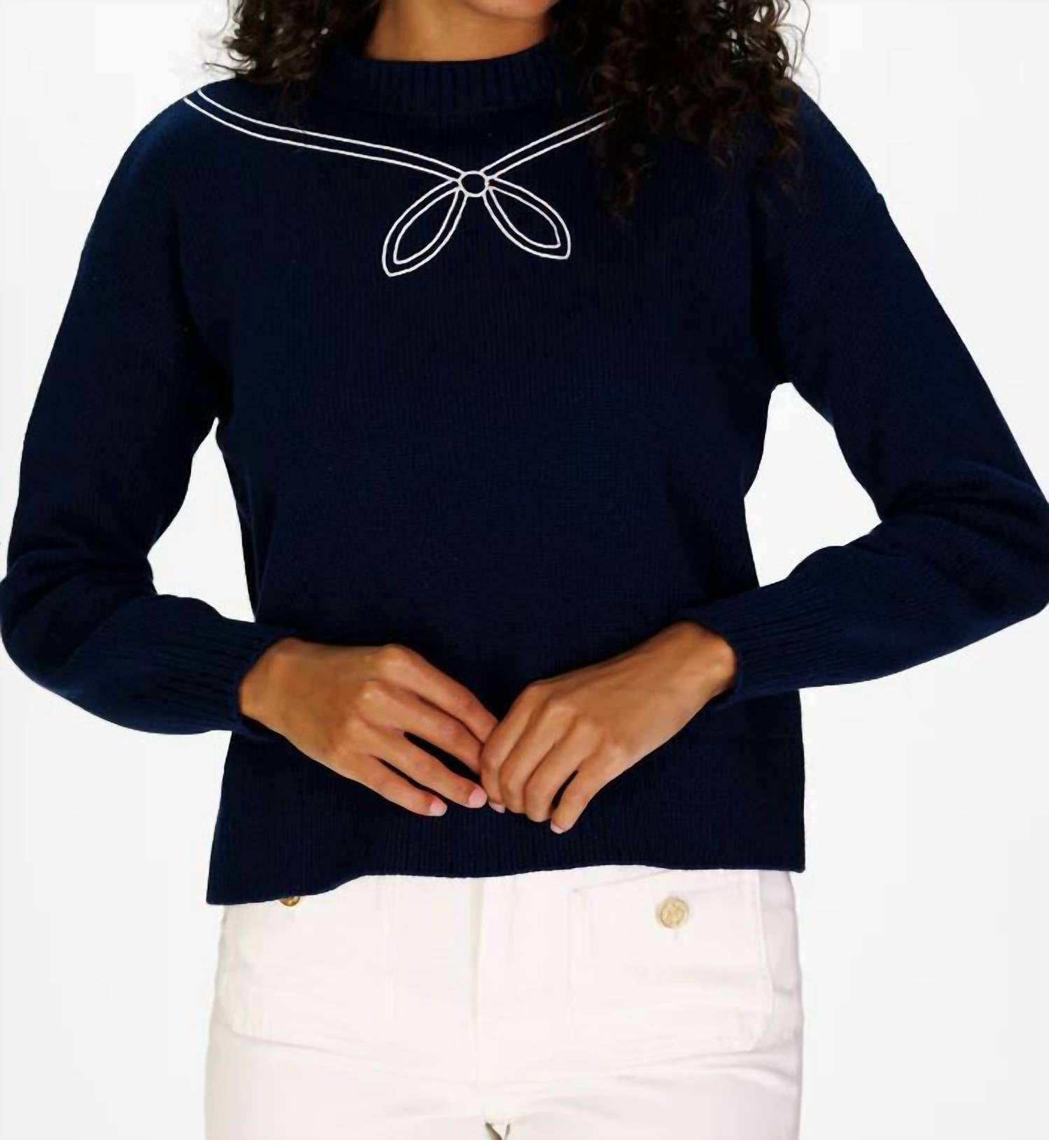 Duffield Lane - Sailor Embroidered Sweater