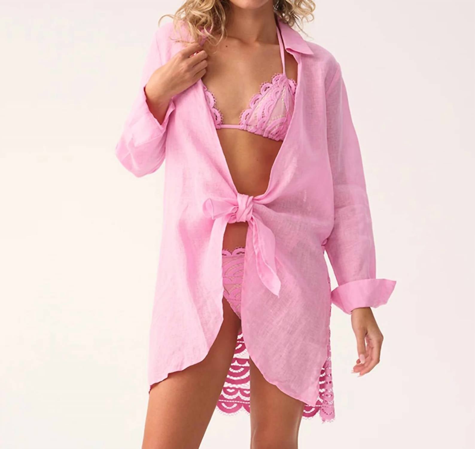 Pq Swim - Lace Millie Tie Tunic Coverups