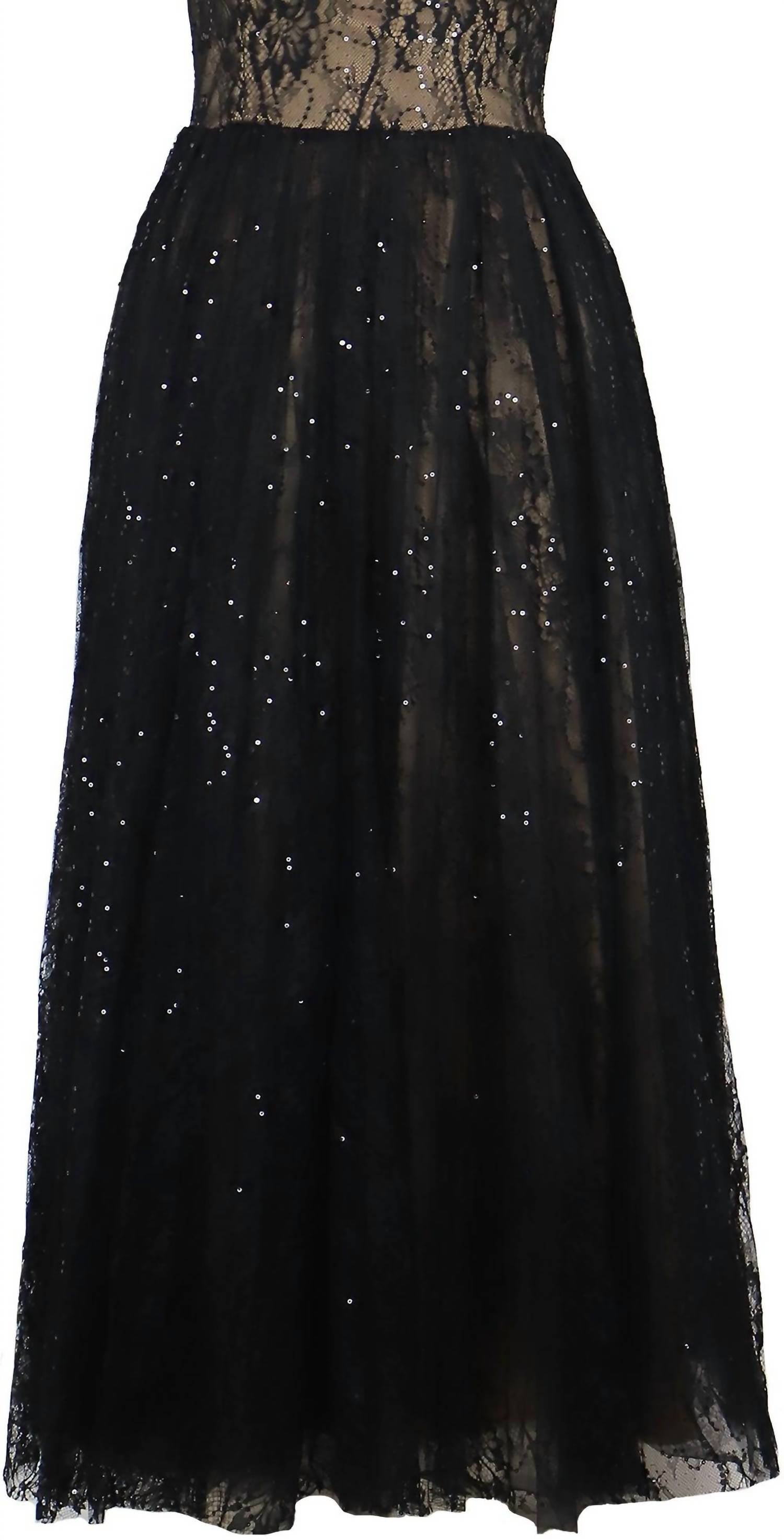 Lucy Paris - Kelly Lace Maxi Dress