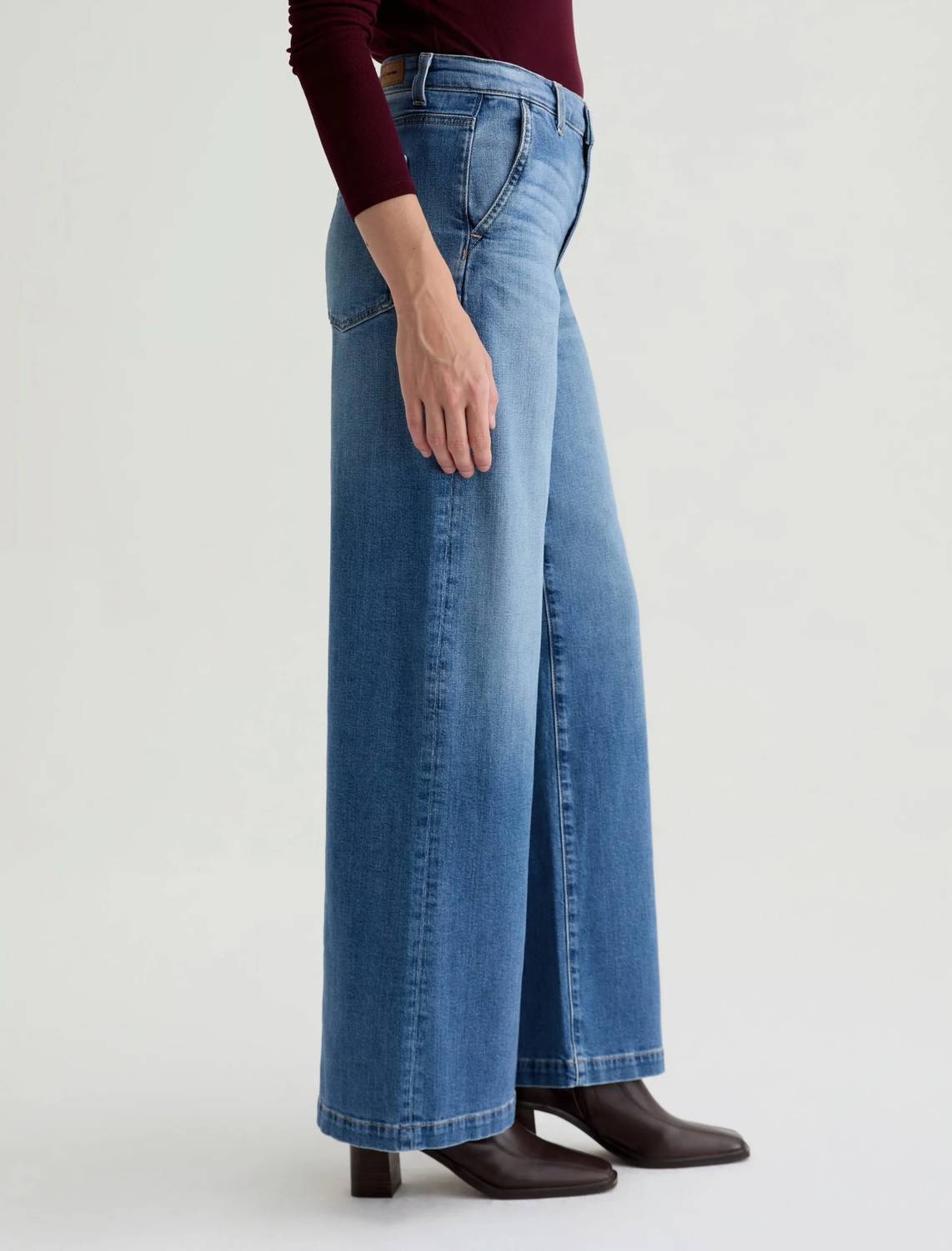 Ag Jeans - Stella Palazzo Wide-leg Jeans