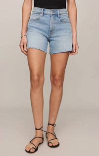 Z Supply - Jonah Mid Rise Relaxed Denim Shorts
