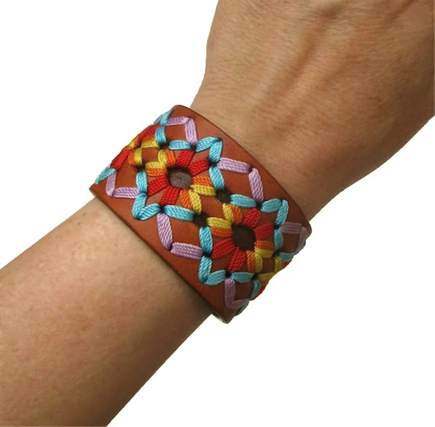 three bird nest Women's Mexicali Cuff in brown - women's jewelry