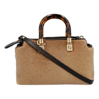 Fendi - Women's Roma By The Way Lamb Fur Mini Crossbody Bag