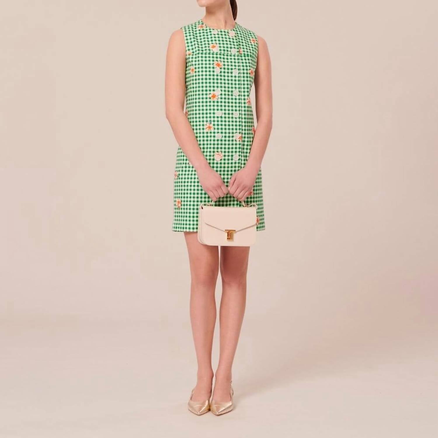 Tara Jarmon - Raphia Canvas Mini Dress