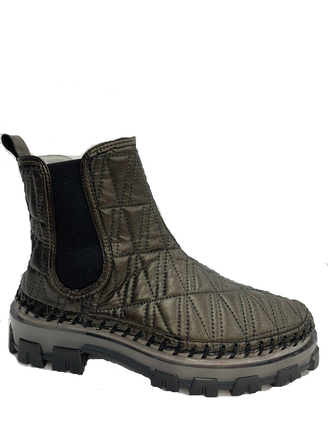 Salvatore Castellano Women's Sofia Ankle Boots in metallic - women's shoe