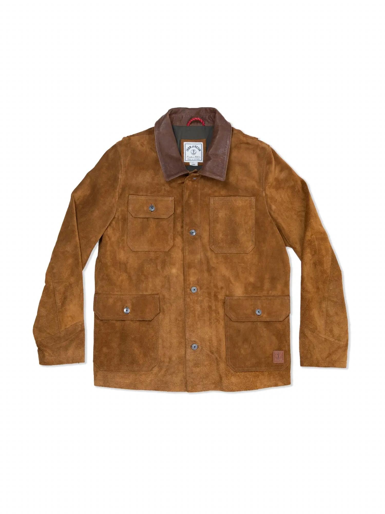 Iron & Resin - Men's Buffalo Rock Suede Jacket