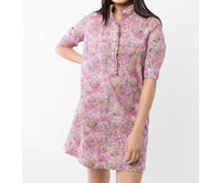 Ann Mashburn - Elbow Sleeve Frill Dress