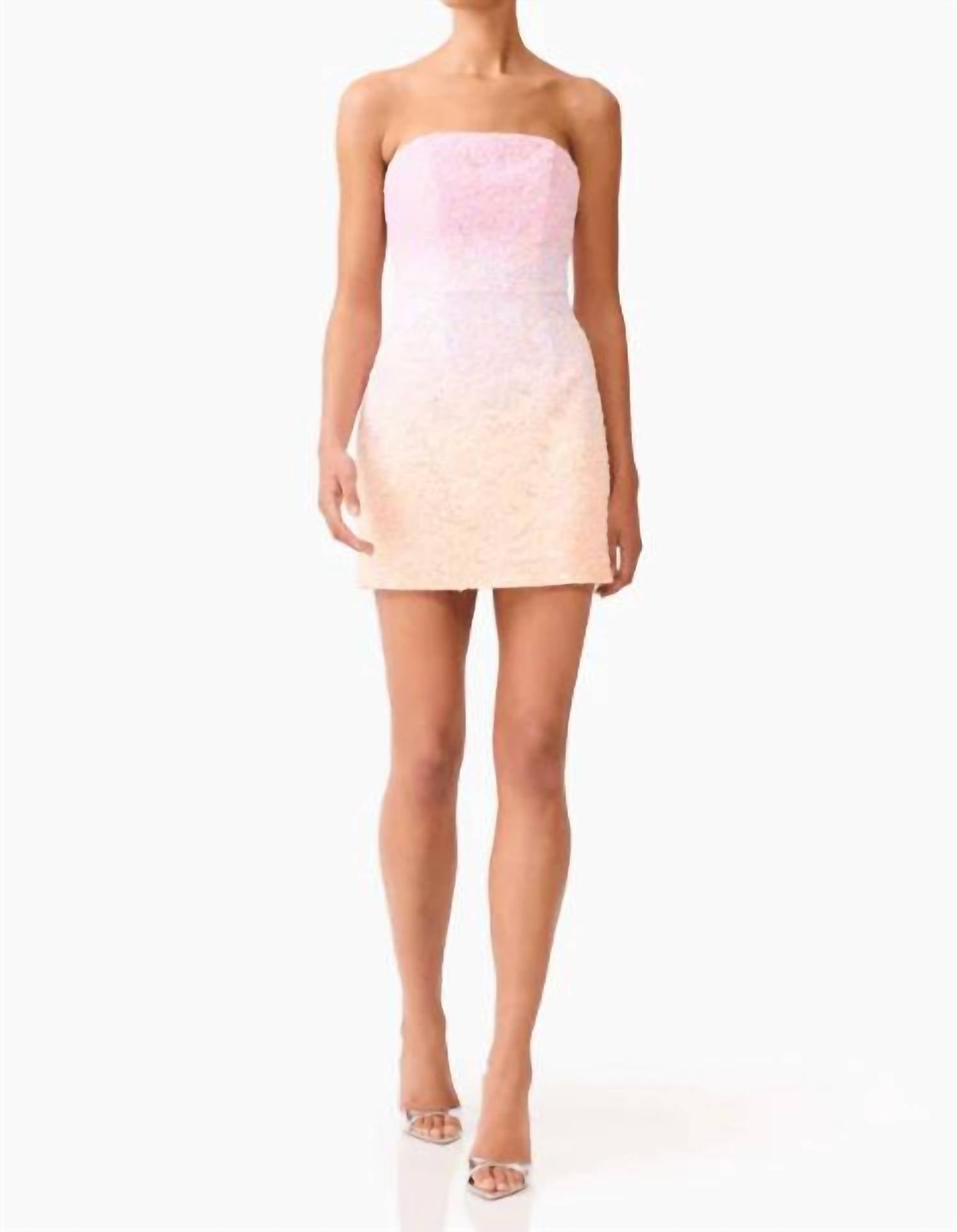 Elliatt - Lumira Strapless Mini Dress