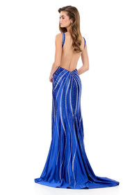 Ashleylauren - Beaded Evening Gown