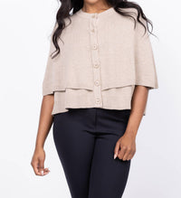 J. Society - Button Front Cape