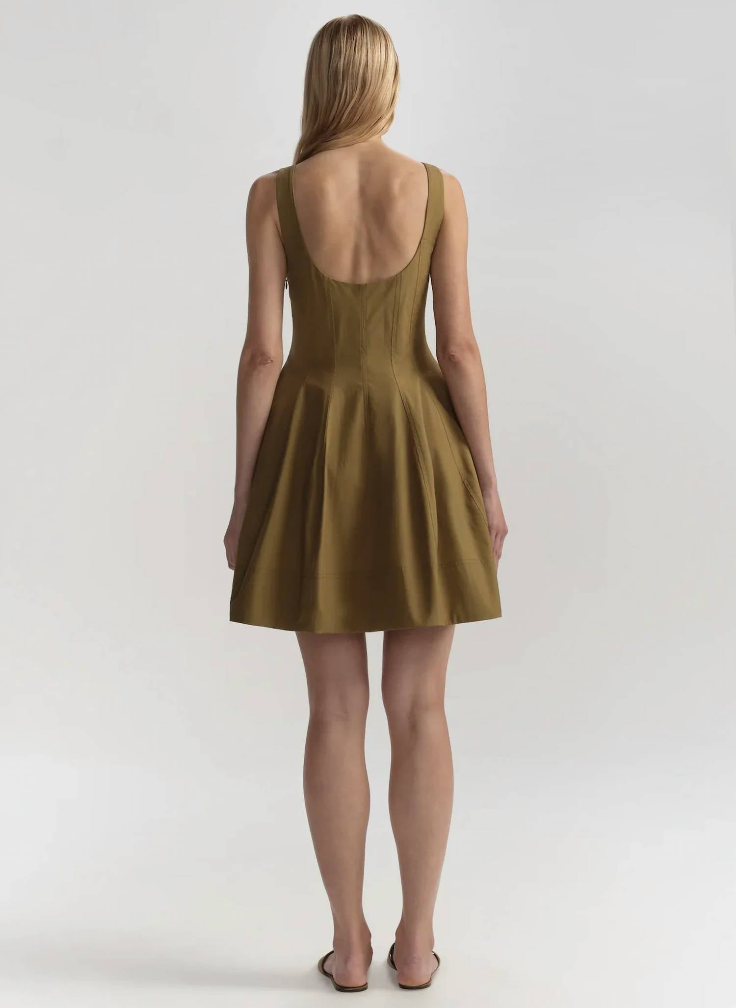 A.L.C. - Vea Stretch Cotton Mini Dress