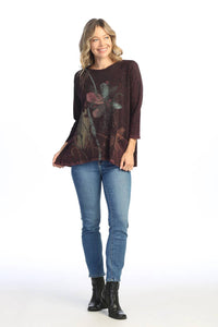 Jess & Jane - Mineral Washed Patch Pocket Cotton Top