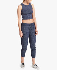 Dkny - Sport Cropped Melange Tank Top