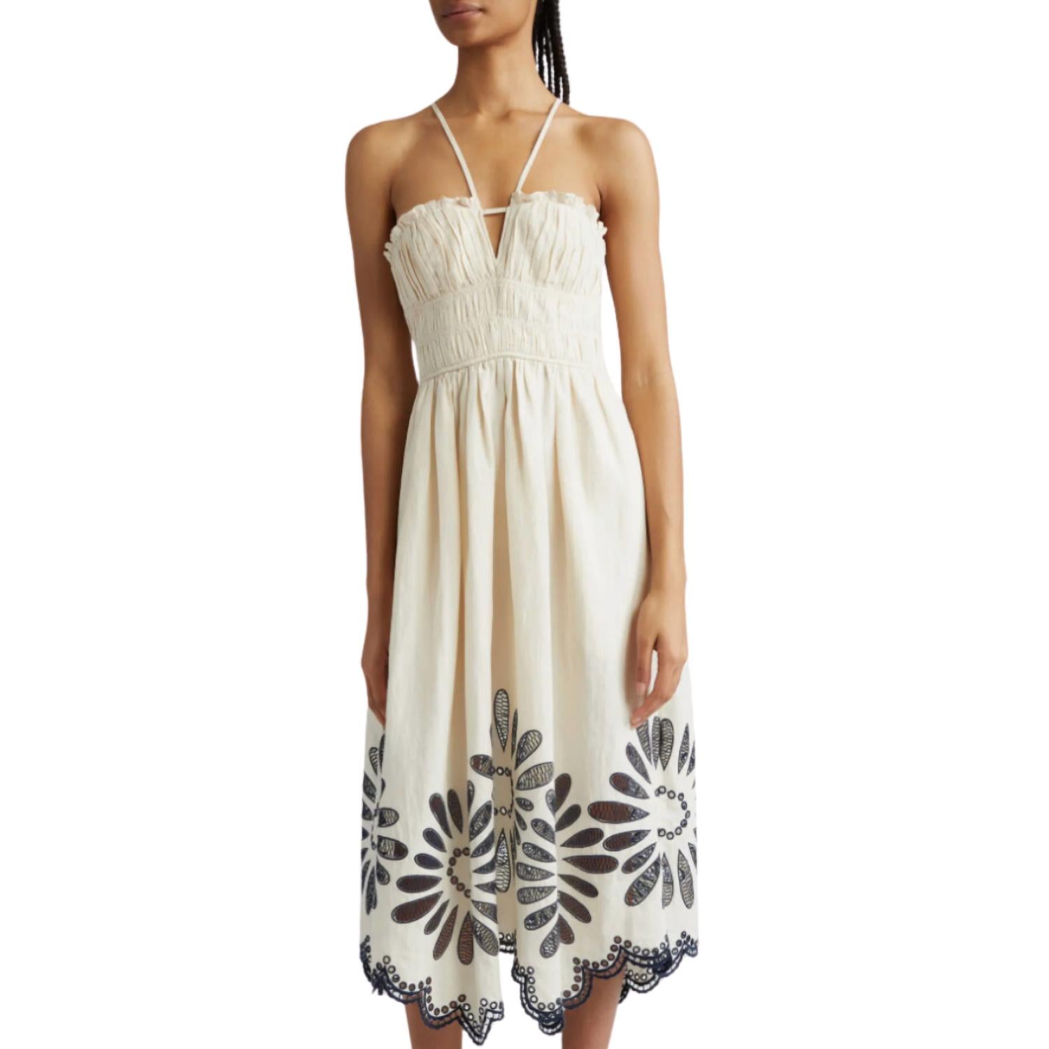 Ulla Johnson Women's Beatrice Dress in porcelain - women's dress