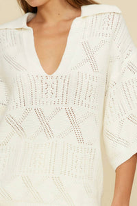 Lucy Paris - Alia Oversized Knit Top