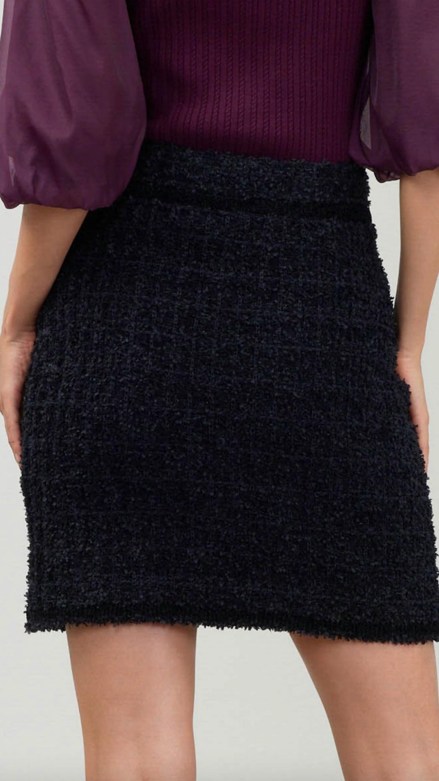 Current Air - Tweed Mini Skirt