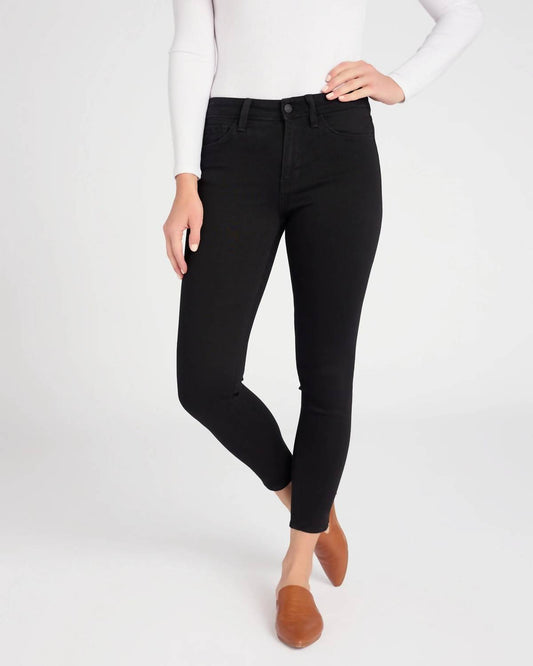 Mid Rise Skinny Crop Jeans