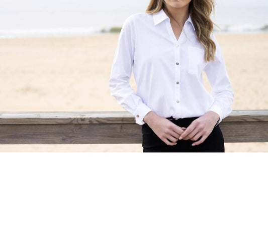 Marble - Classic Cotton Button-Down Shirt