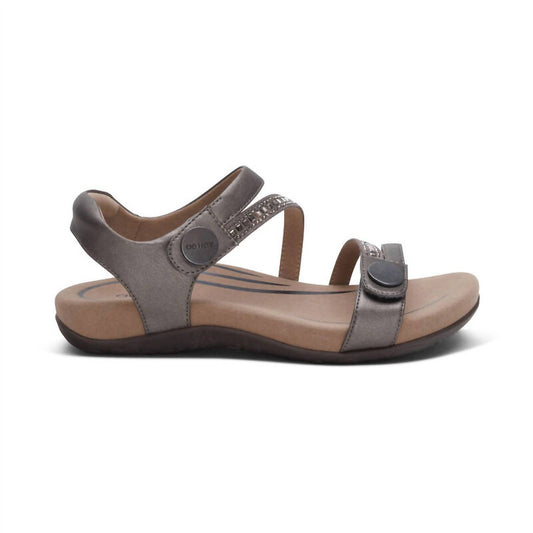 Aetrex - Women's Jess Adjustable Quarter Strap Sandal