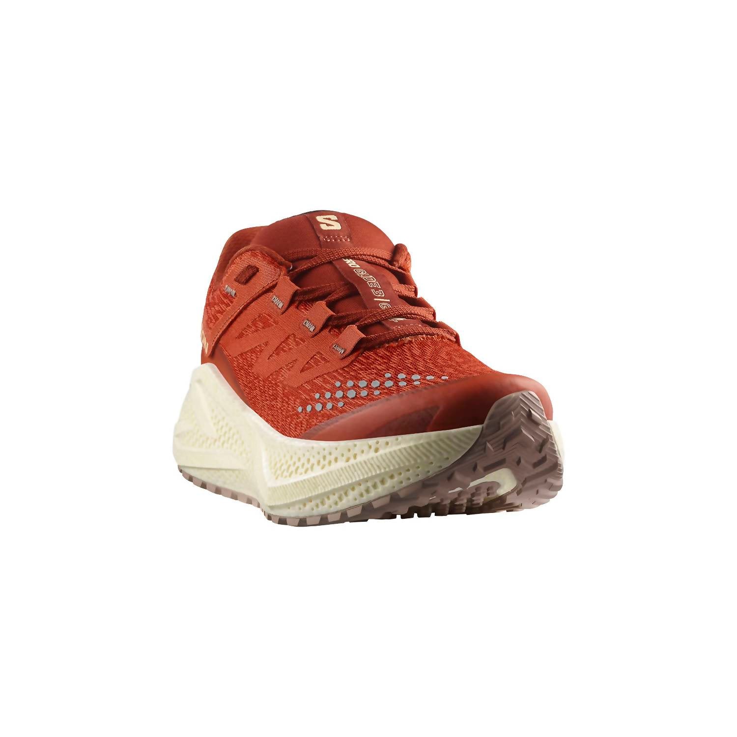 SALOMON Women's Aero Glide 3 Grvl Running Shoes in burnt ochre vanilla ice etherea 2 - women's shoe - view 4