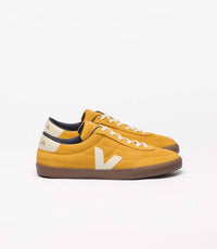 VEJA Men's Panenka Suede Sneakers in yellow - men's sneaker