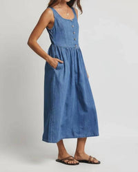 Wishlist - Ellis Button Tank Midi Dress