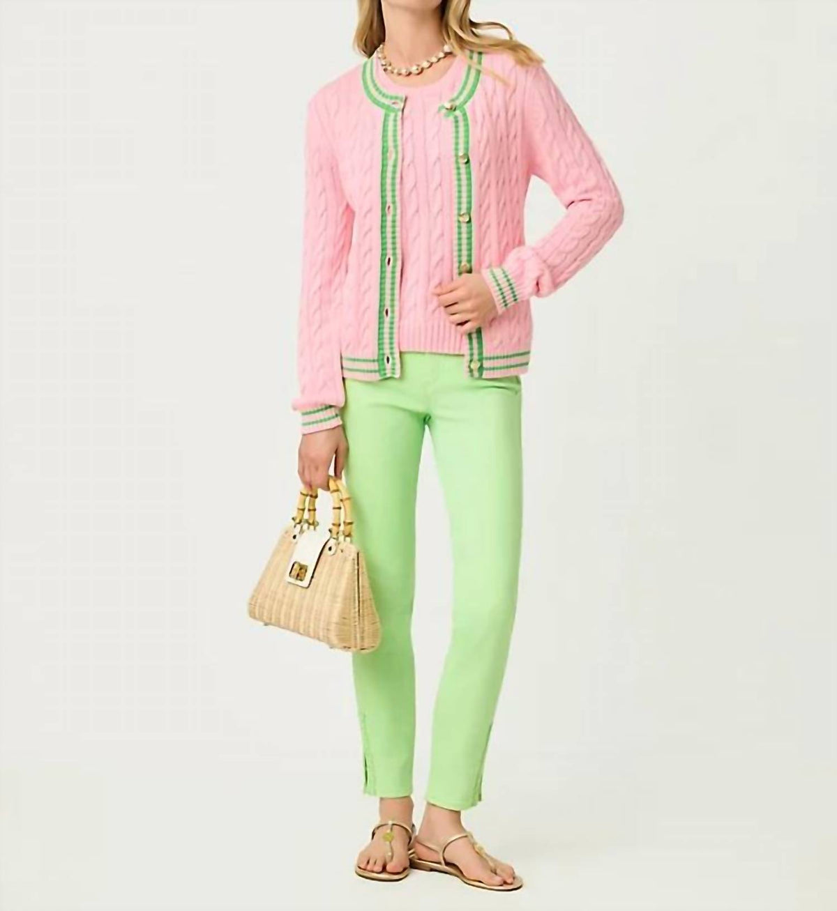 Lilly Pulitzer - Brockton Crew Neck Cardigan