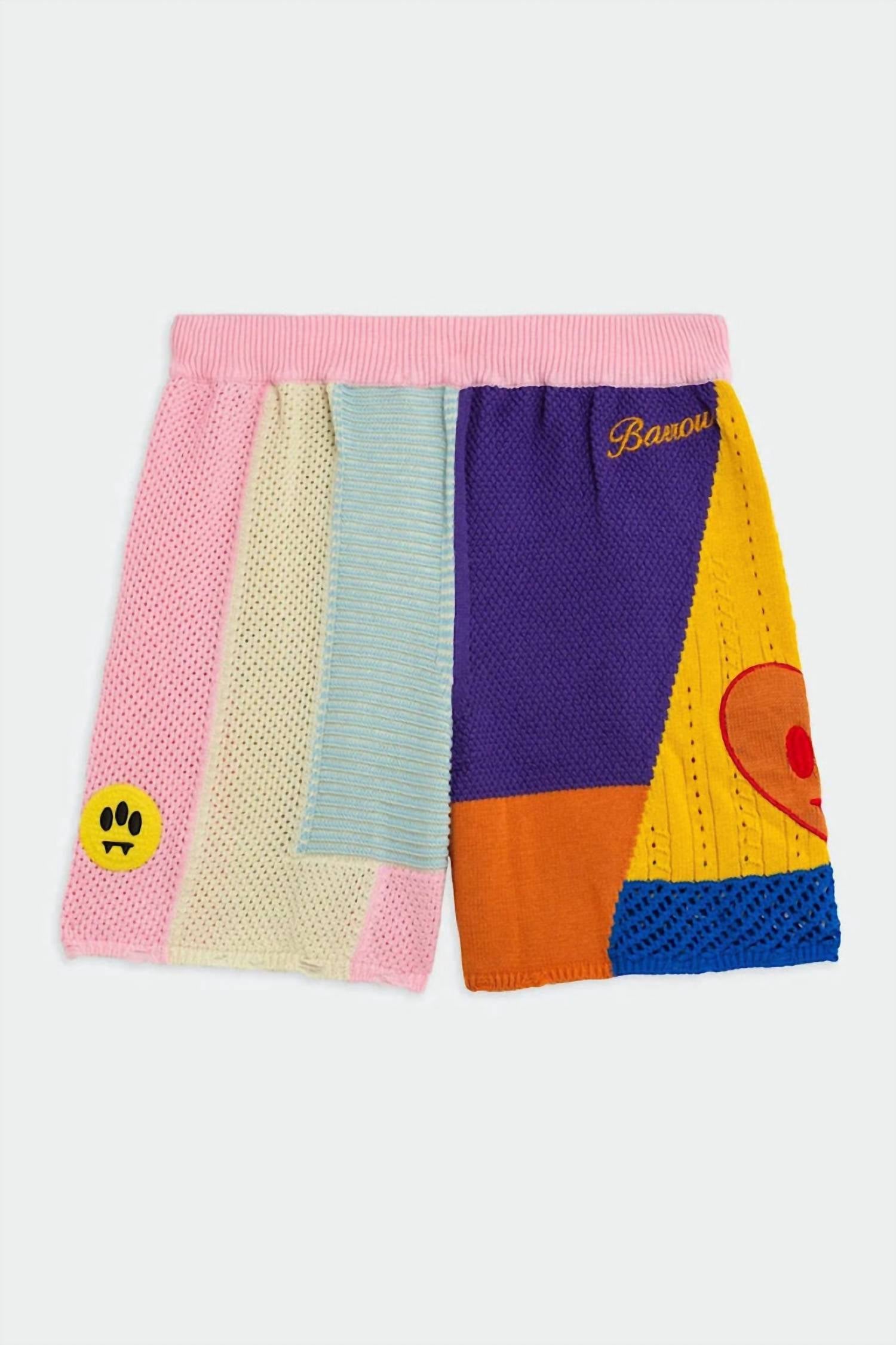 Barrow - Bermuda Knitted Shorts