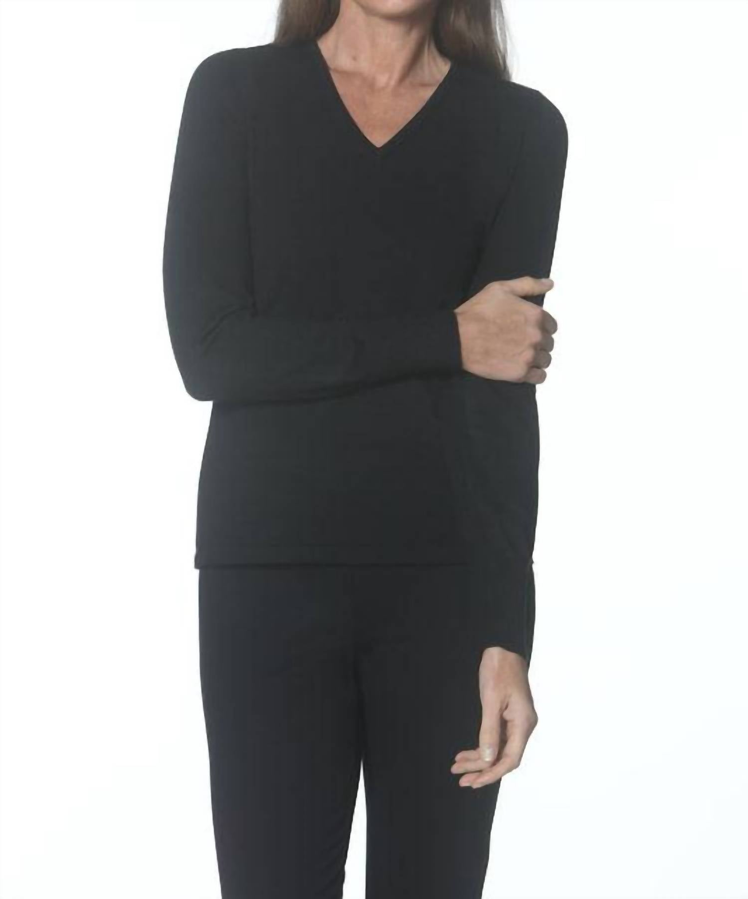 J'Envie/Eli - Women's Vneck Knit Top