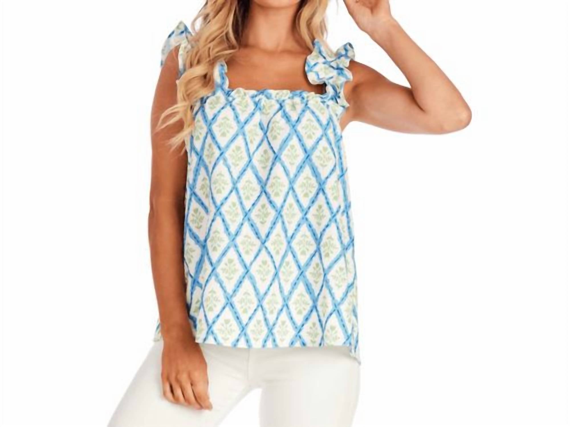 Mudpie - Charlie Ruffle Top
