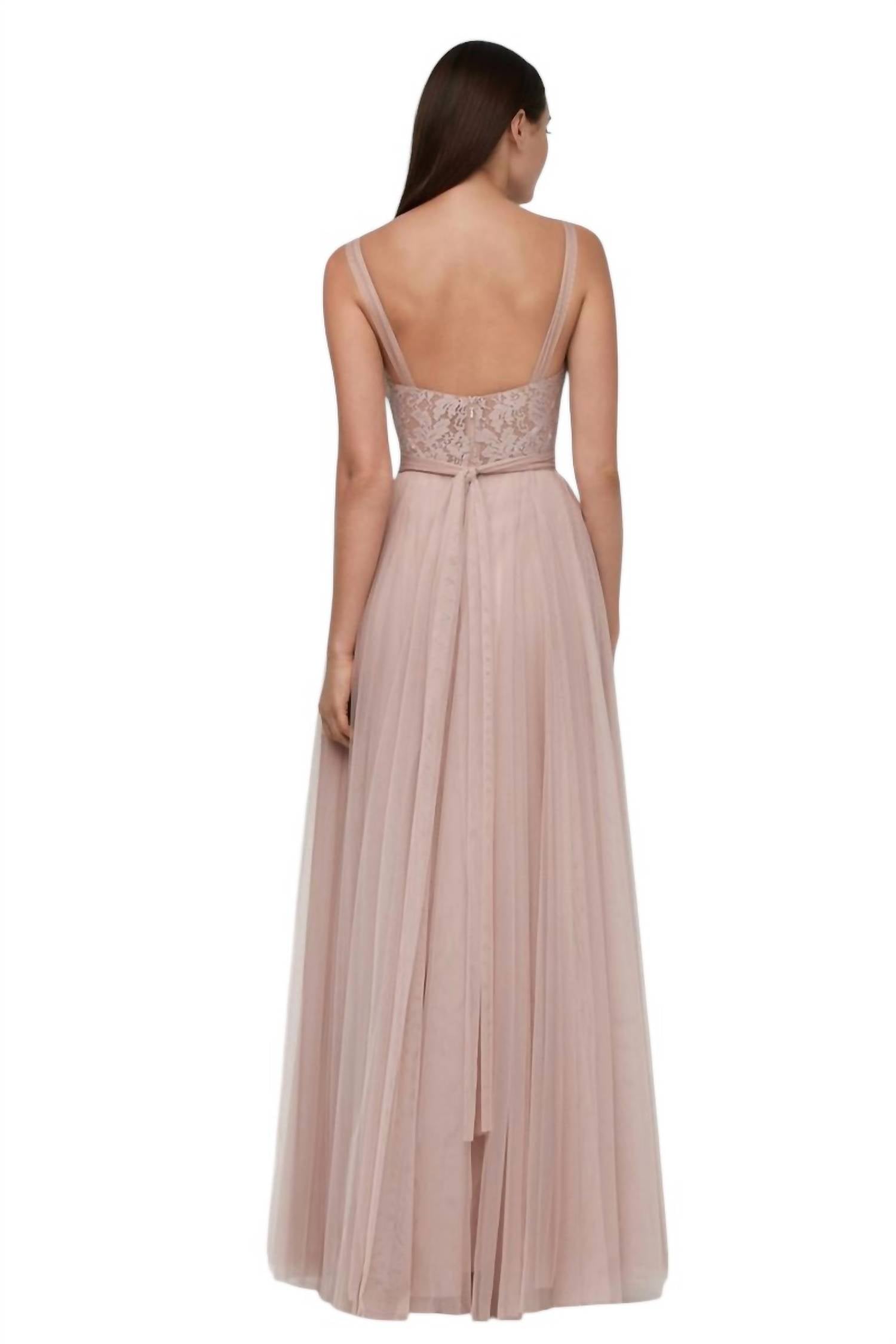 Watters - Lisa Aria Lace Bridesmaid Dress