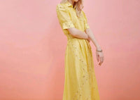 La Fuori - Soleil Eyelet Embroidered Shirtdress