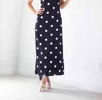 2.7 August Apparel - Marsy Backless Maxi Dress