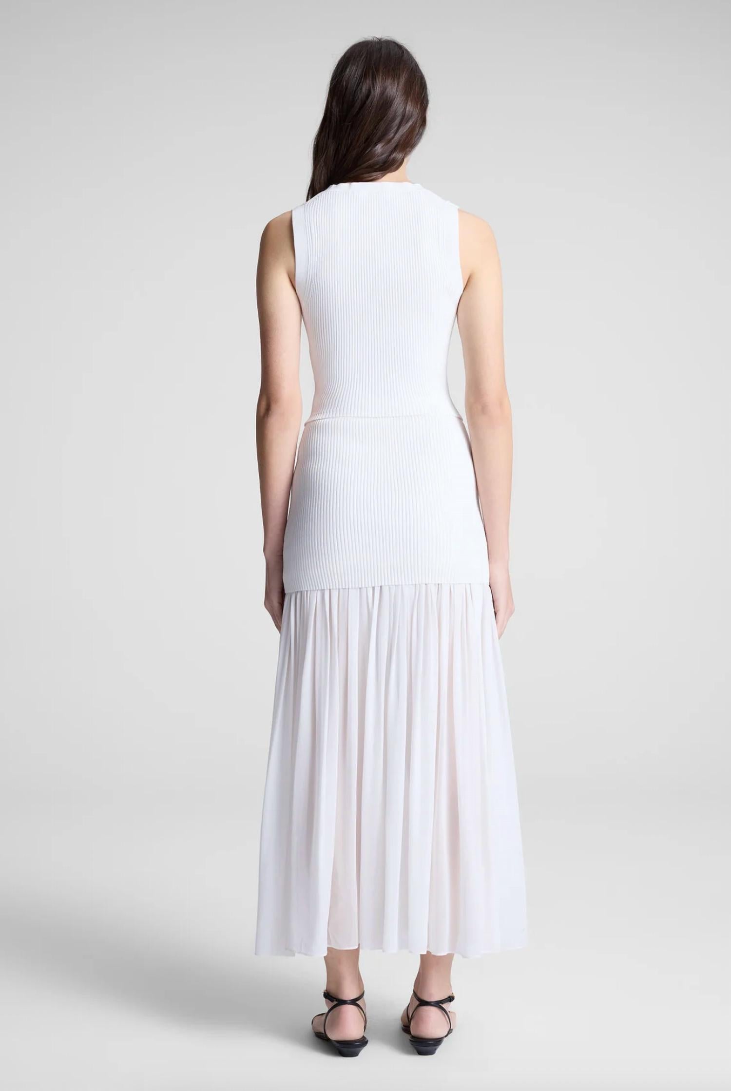 A.L.C. - Hayden Knit Chiffon Skirt