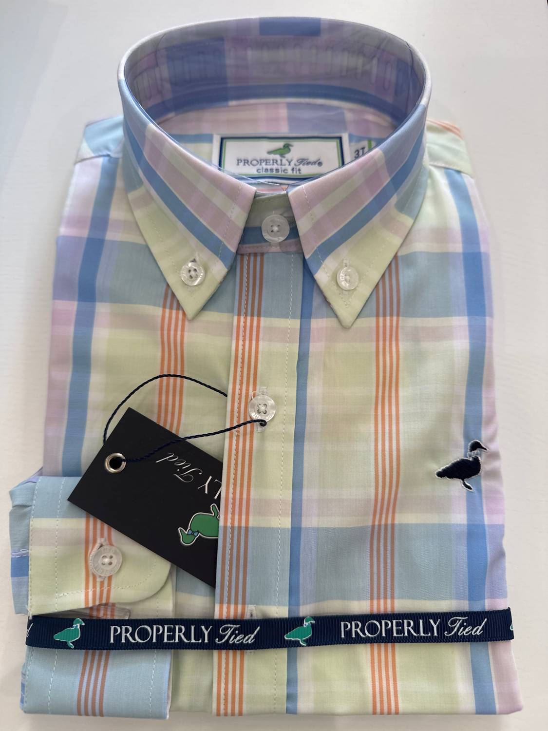 Properly Tied - Boy's Seasonal Sportshirt