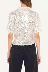 Christopher Esber - Opaline Sequin Polo
