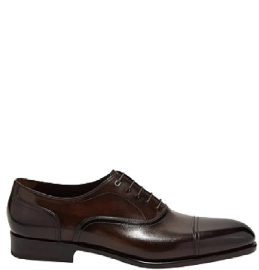 Salvatore Ferragamo - Men's Gancini Oxford Leather Shoes