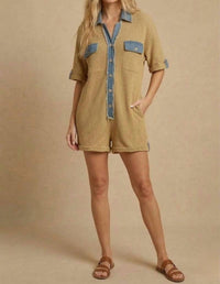 J.Nna - Women's Driftwood Romper