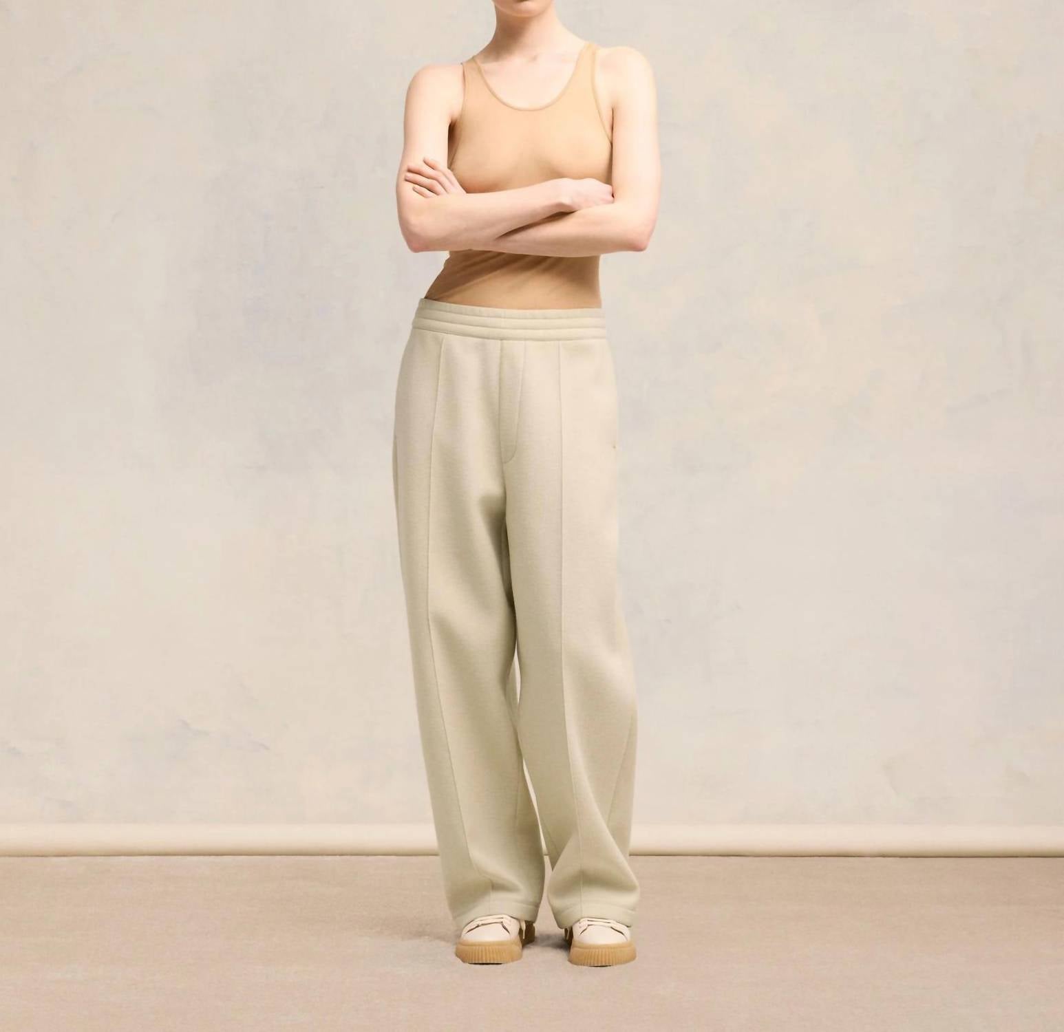 Ami Paris - Pleated Drawstring Trouser Pants