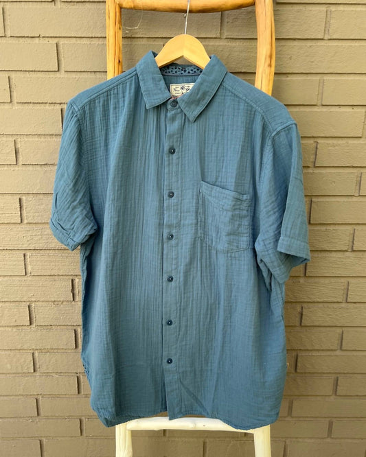 Dylan - Men's Taylor Gauze Short Sleeves Shirt