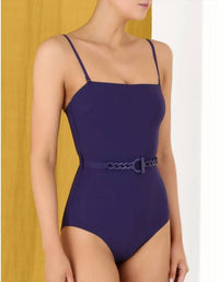 Zimmermann - Tropicana Chain Belt One Piece