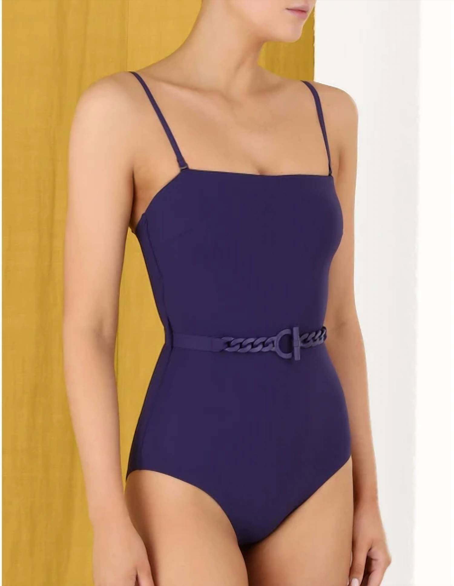 Zimmermann - Tropicana Chain Belt One Piece