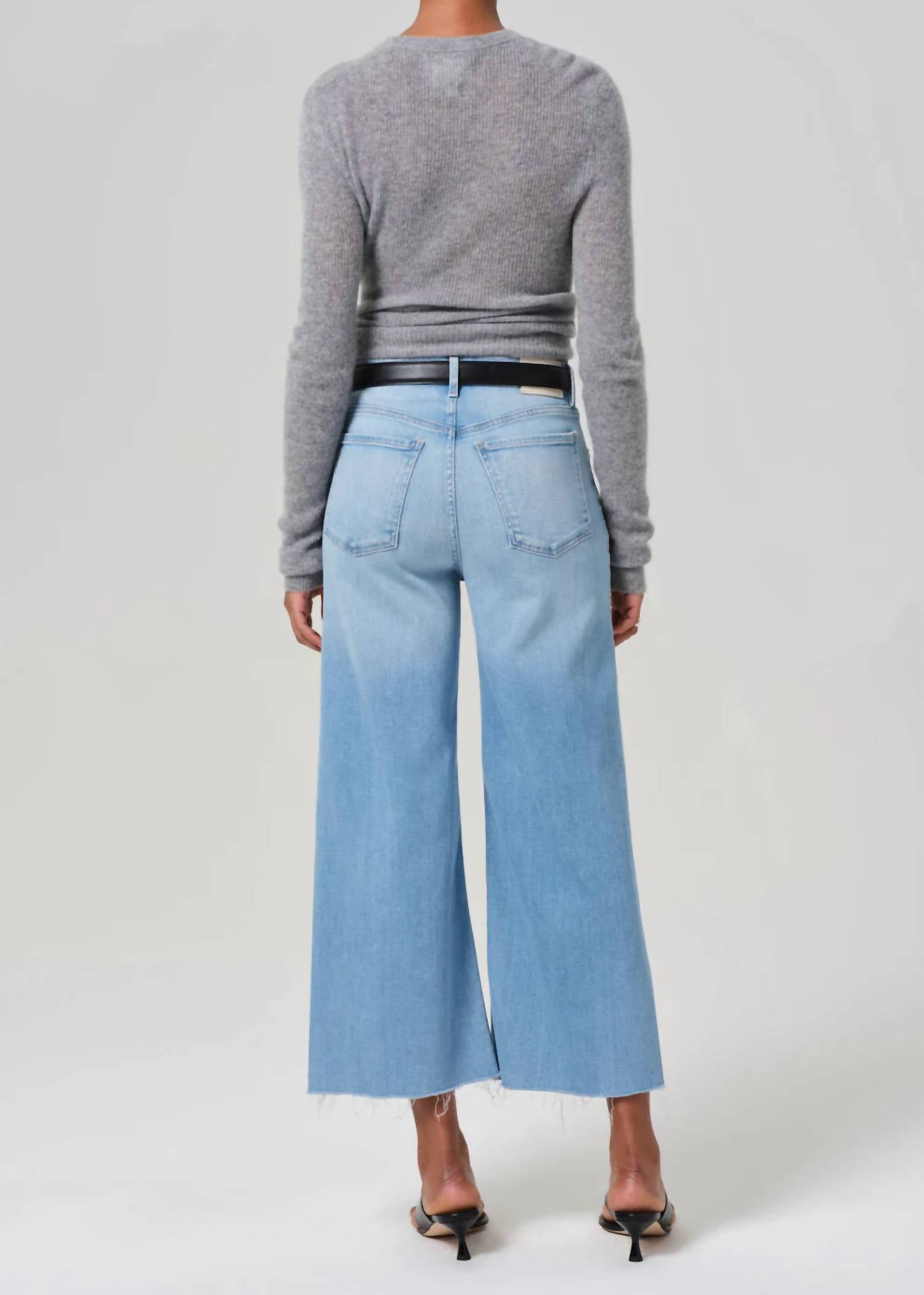 Citizens Of Humanity - Lyra Wide Leg Crop Jeans