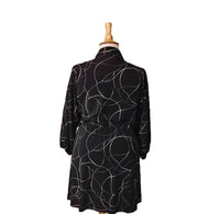 City Chic - Plus Size Relaxed Print Tie Dress