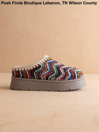 Oasis Society - Women's Brandi Platform Cozy Mule Slipper