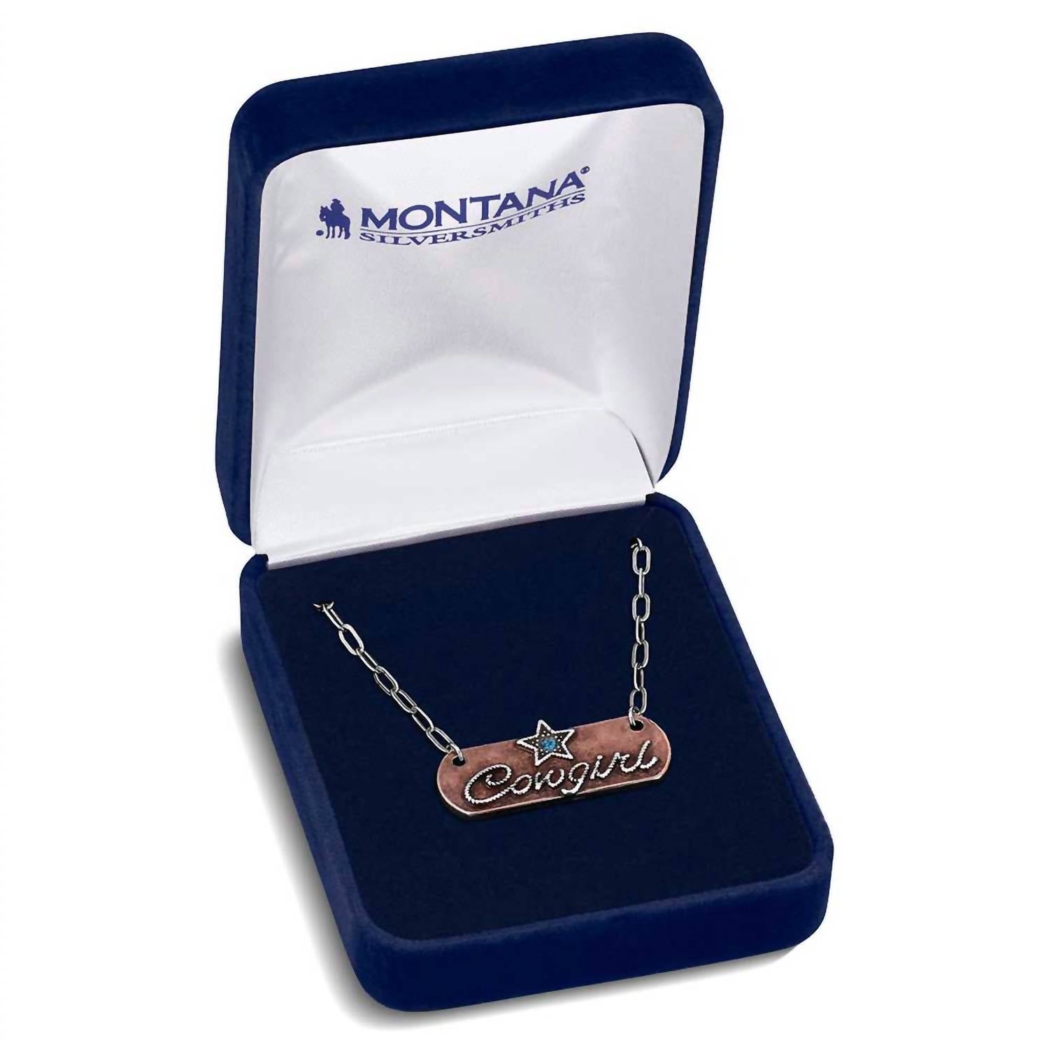 Montana Silversmiths - Women's Rustic Cowgirl Bar Necklace