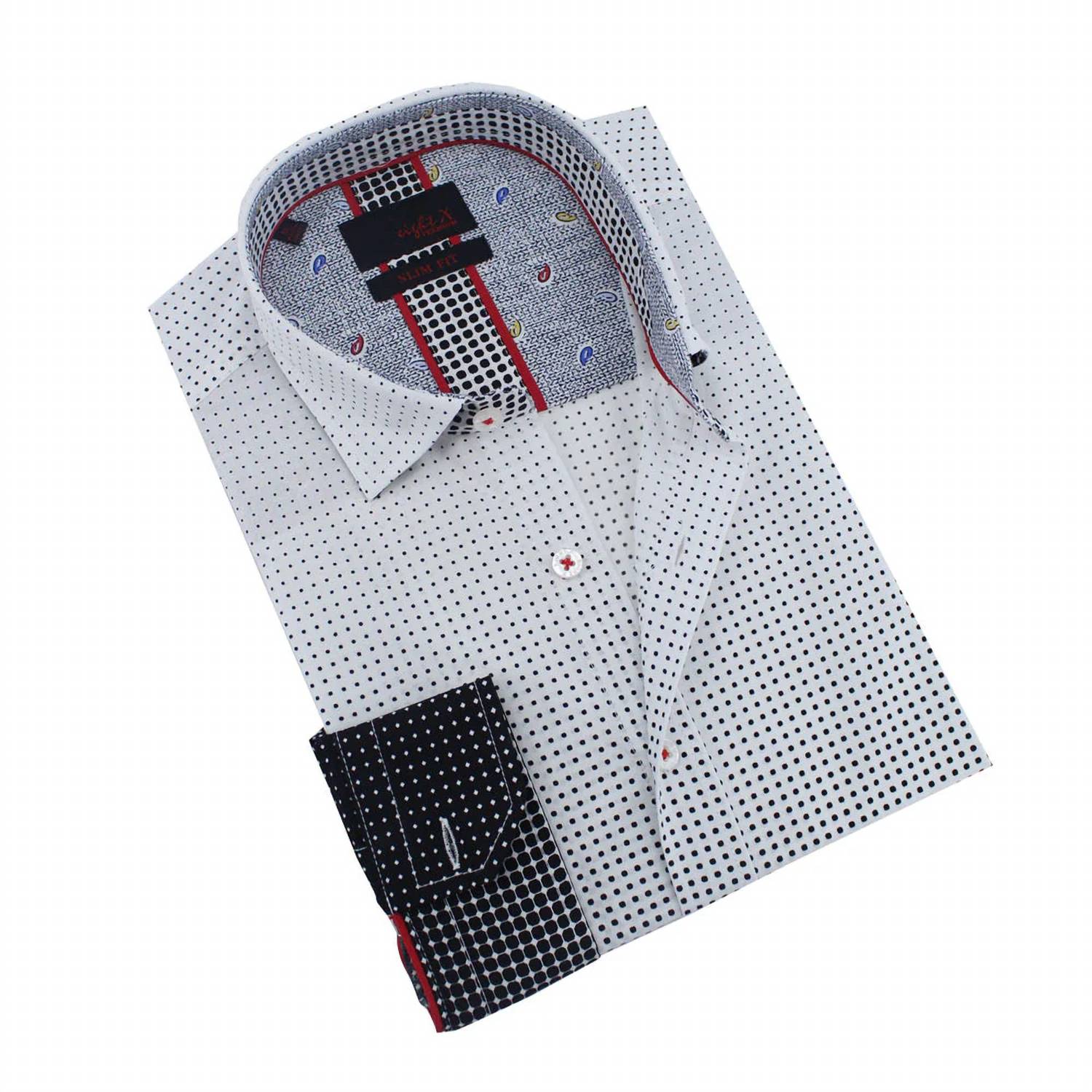 Eight X - Polka Dot Button Down Shirt