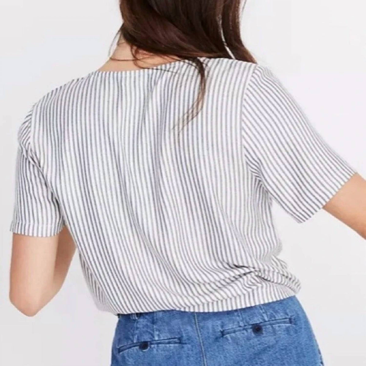 Madewell - Novel Tie-front Top